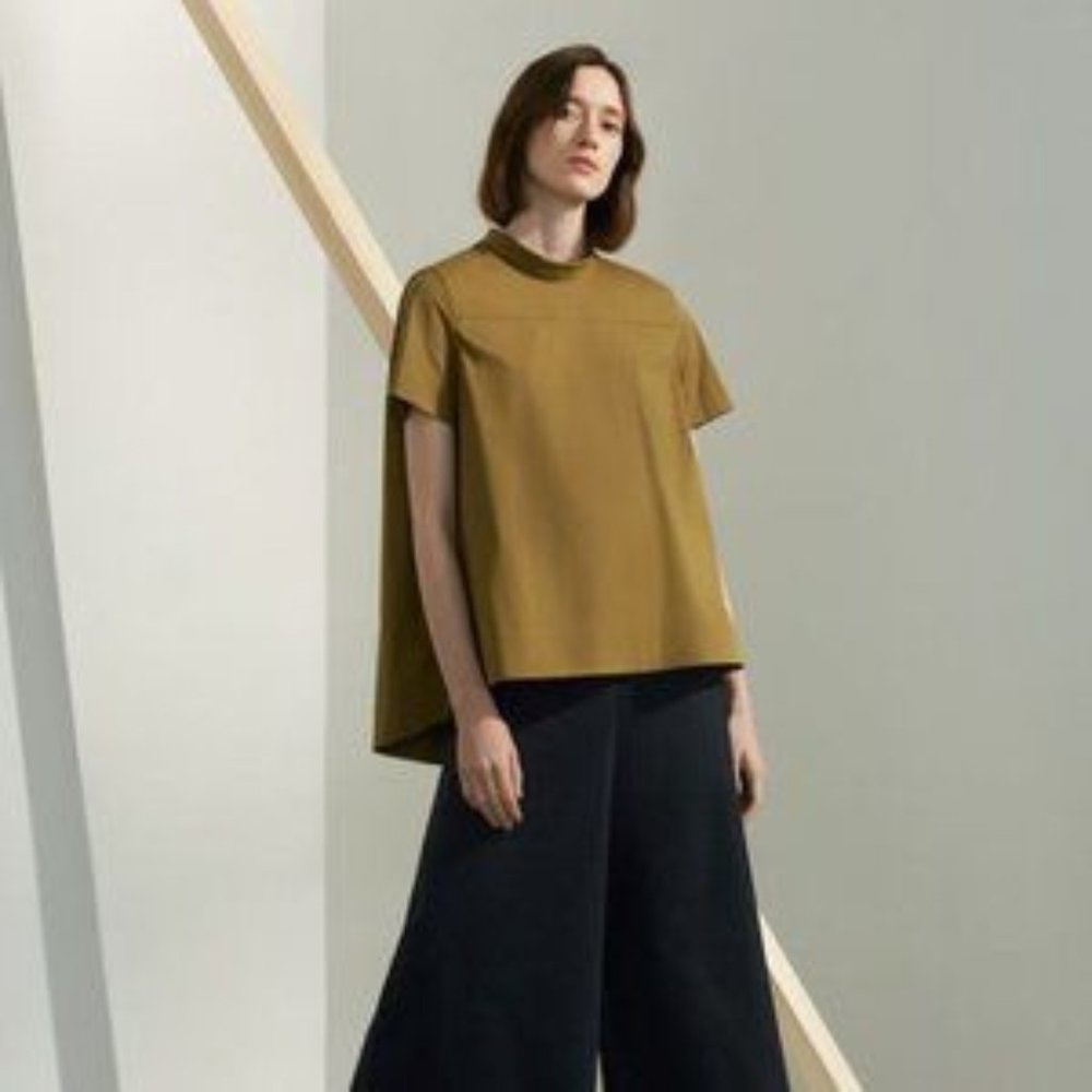 COS Mustard Yellow Blouse